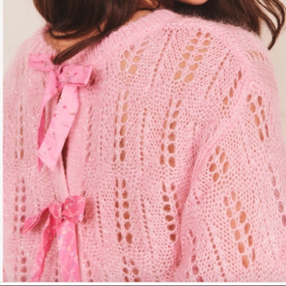 Loveshackfancy Eugenia Pullover Sz Xs 